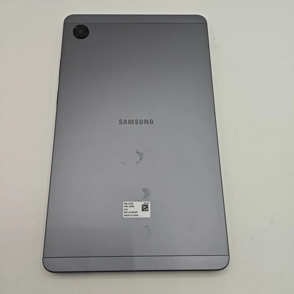 BOXED GALAXY TAB A11 4/64GB IN GRAY - SM-X133