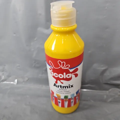 APPROXIMATELY 60 SCOLA ARTMIX IN YELLOW (60X300ML) - COLLECTION ONLY