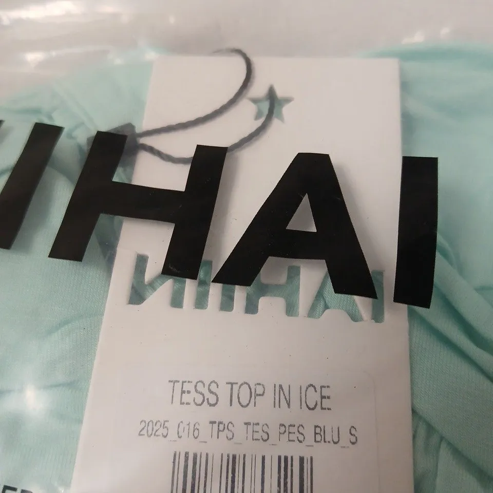 NIIHAI TESS TOP IN ICE BLUE – WOMEN'S UK SIZE S