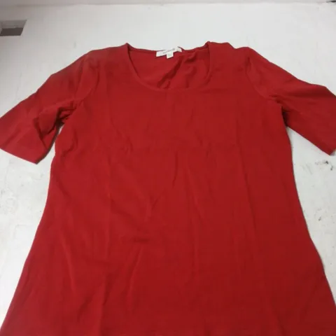 KETTLEWELL RED WOMEN'S TOP – SIZE S