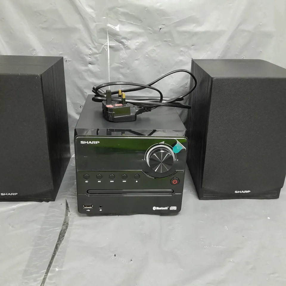 SHARP MICRO HI-FI SYSTEM BLUETOOTH XL-B512