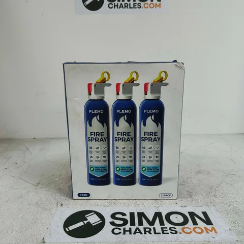 PLEMO FIRE SPRAY 3 PACK BOXED