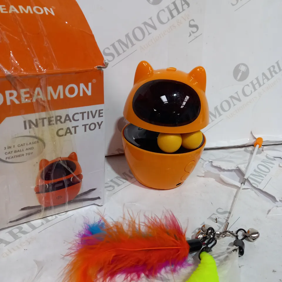 BOXED DREAMON INTERACTIVE CAT TOY 