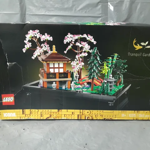 BOXED LEGO 10315 TRANQUIL GARDEN 