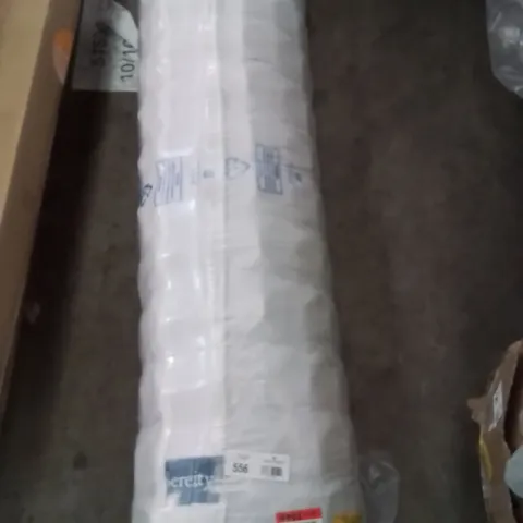QUALITY BAGGED AND ROLLED SERENITY COMFORT COIL SPRING AND ECO-FOAM HYBRID 135CM DOUBLE MATTRESS