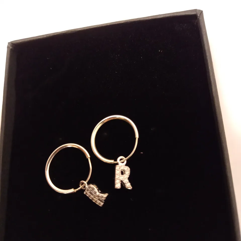 STERLING SILVER PERSONALISED INITIAL 14MM  RRP £21