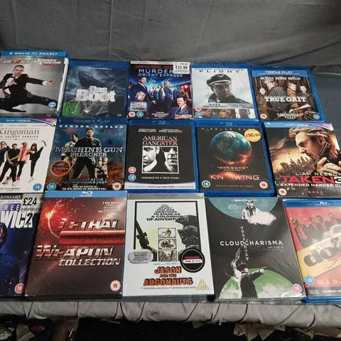 APPROXIMATELY 29 ASSORTED BLU-RAYS TO INCLUDE; THE HATEFUL EIGHT, KONG AND LETHAL WEAPON