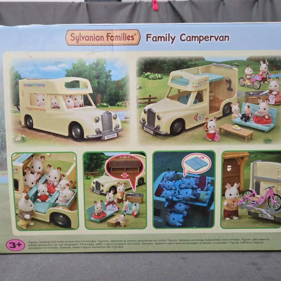 BOXED SYLVANIAN FAMILIES - FAMILY CAMPERVAN