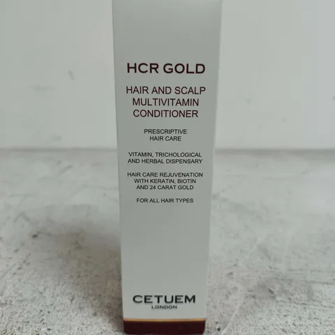 CETUEM LONDON HCR GOLD HAIR & SCALP MULTIVITAMIN CONDITIONER - 150ML