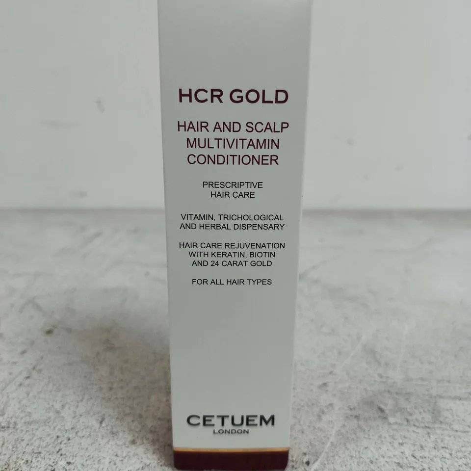 CETUEM LONDON HCR GOLD HAIR & SCALP MULTIVITAMIN CONDITIONER - 150ML