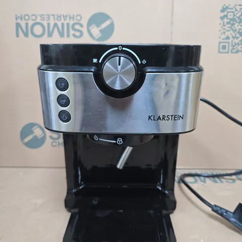 KLARSTEIN ESPRESSO COFFEE MACHINE