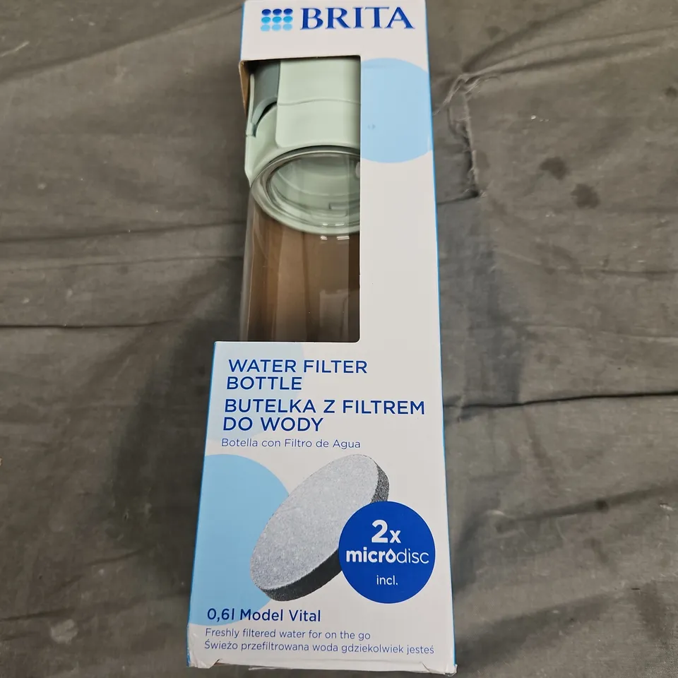 BOXED BRITA WATER FILTER BOTTLE 600ML