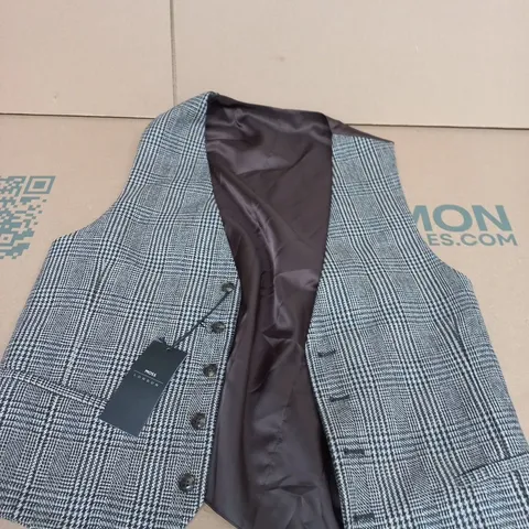 MOSS LONDON MEN'S CHECK BLAZER – SIZE UK 46R