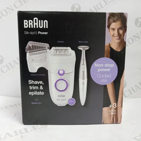 BRAUN SILK EPIL 5 POWER SHAVER