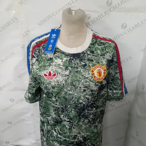 MANCHESTER UNITED FC THE STONE ROSES LIMITED EDITION SHIRT SIZE S