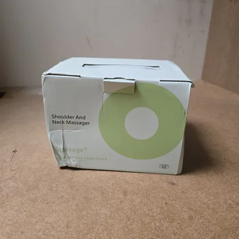 SHOULDER AND NECK MASSAGER – BOXED