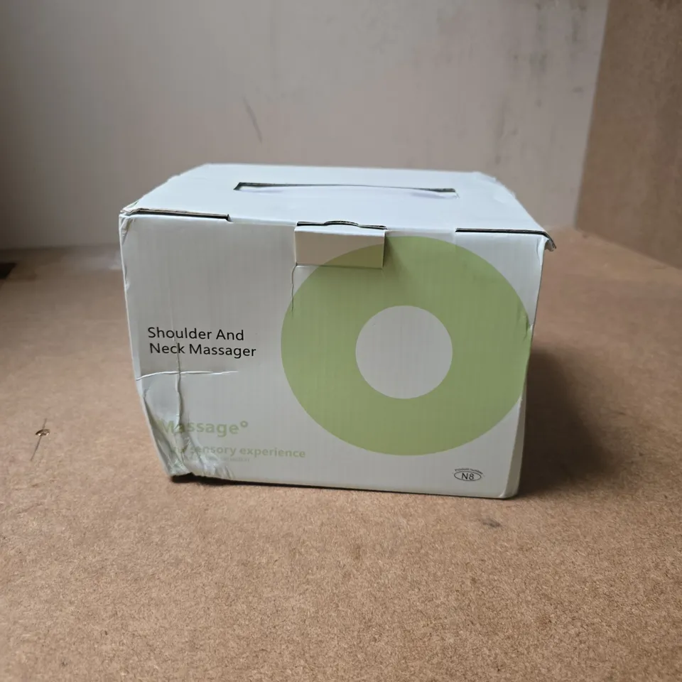 SHOULDER AND NECK MASSAGER – BOXED