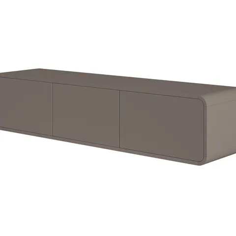 BOXED ALPHONCE 154CM TV STAND WITH THREE DRAWERS AND HANGING NICHE (2 BOXES)