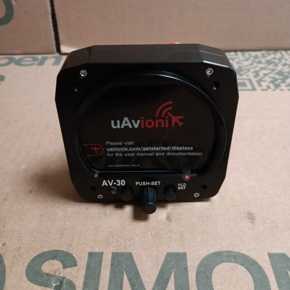UAVIONIX AV-30-C FAA-PMA CERTIFIED MULTI-FUNCTION DISPLAY