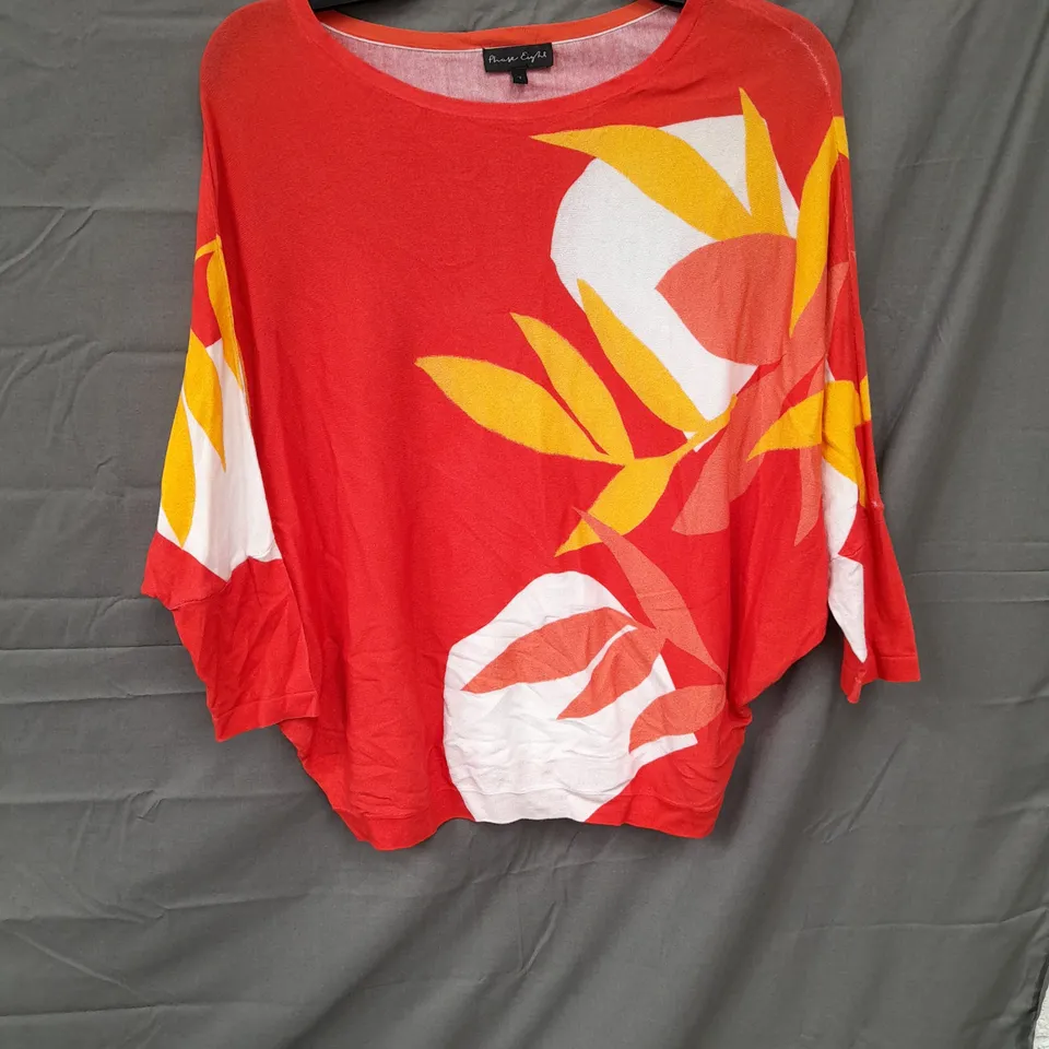 PHASE EIGHT LADIES TOP ORANGE SIZE S