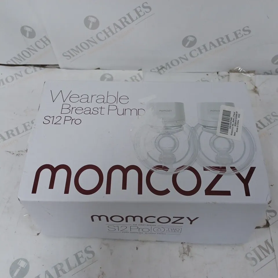 MOMCOZY WEARABLE BREAST PUMP S12 PRO BOXED 