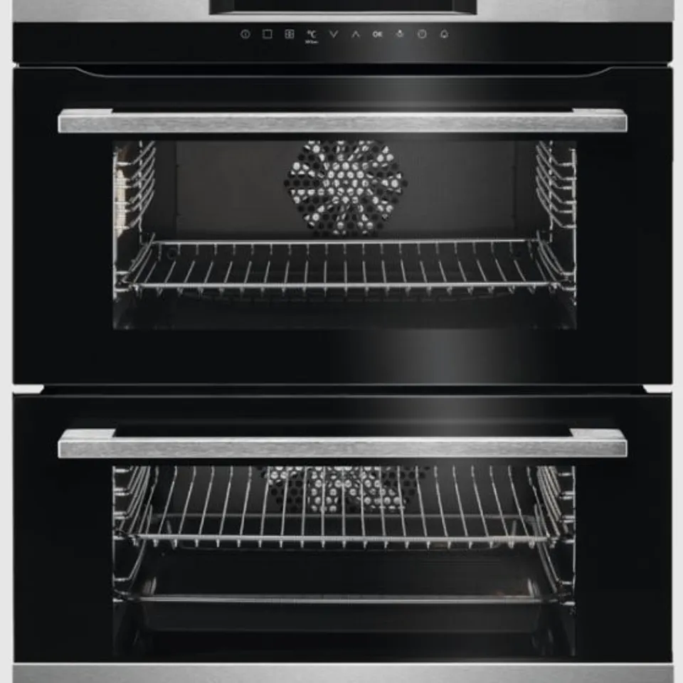 AEG BUILT-UNDER DOUBLE OVEN DUK731110M STAINLESS STEEL