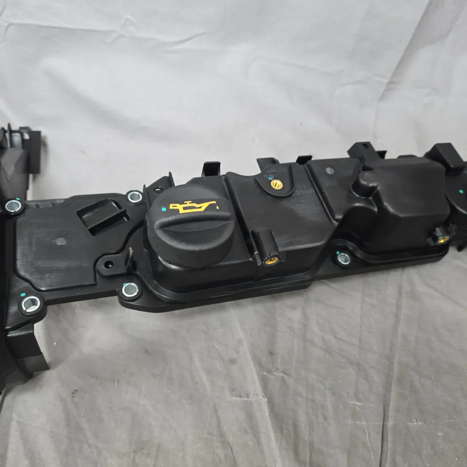 ENGINE OIL FILLER CAP HOUSING – AUTOMOTIVE PART (BLACK PLASTIC)