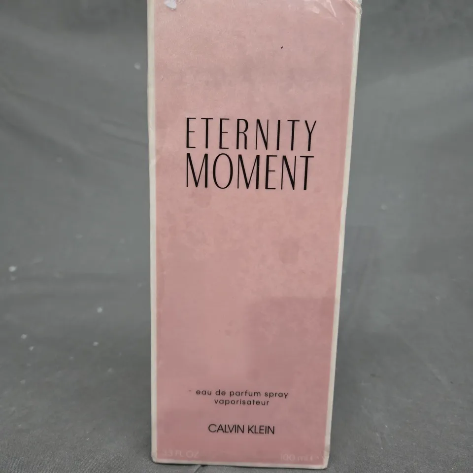 CALVIN KLEIN ETERNITY MOMENTY 100ML EDP RRP £92