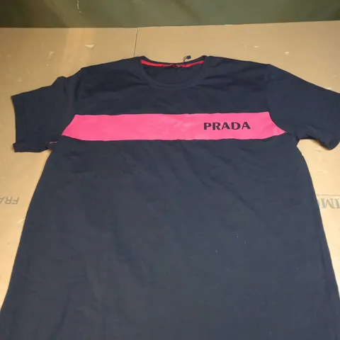 PRADA LOGO CASUAL T-SHIRT SIZE XL