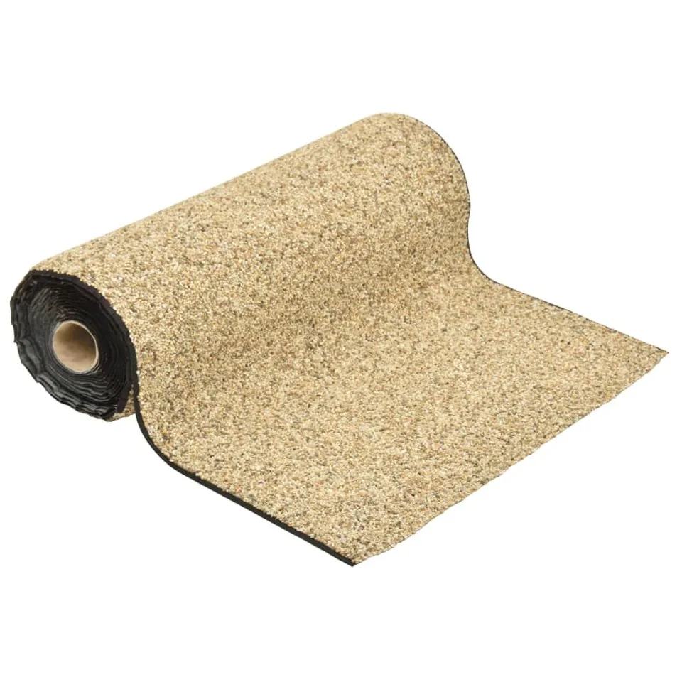 BOXED VIDAXL STONE LINER NATURAL SAND 250X60 CM