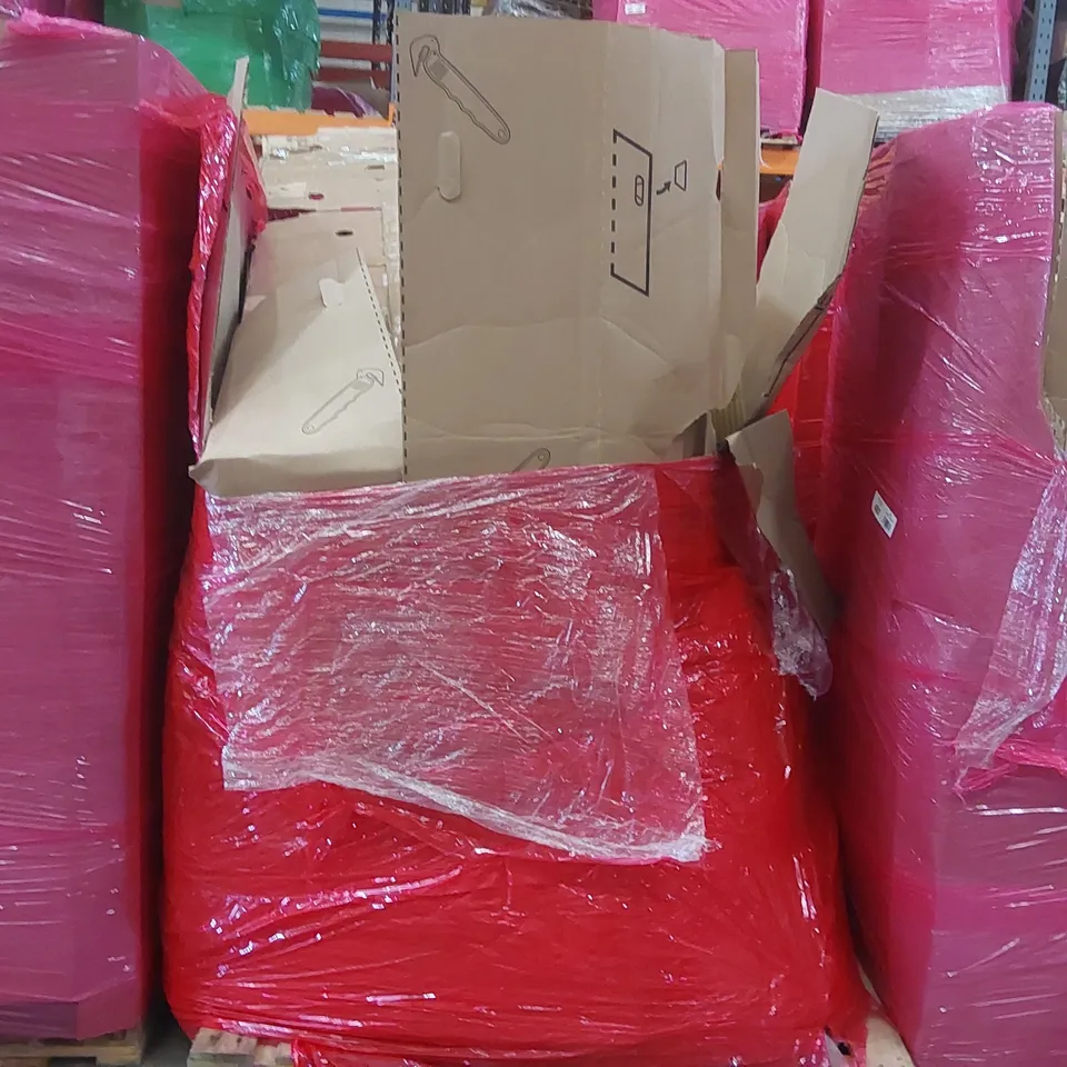 PALLET OF ASSORTED ITEMS INCLUDING: INOFIA FOLDING MATTRESS, 3-TIER AIRER, PLANTER, ACTIVITY PLAY GYM ECT