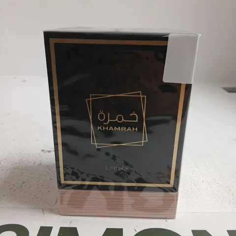 BOXED KHAMRAH LATTAFA EAU DE PARFUM 100ML
