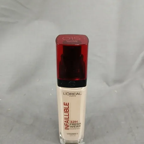 L'OREAL PARIS INFALLIBLE 32HR FRESHWEAR LIQUID FOUNDATION - 015