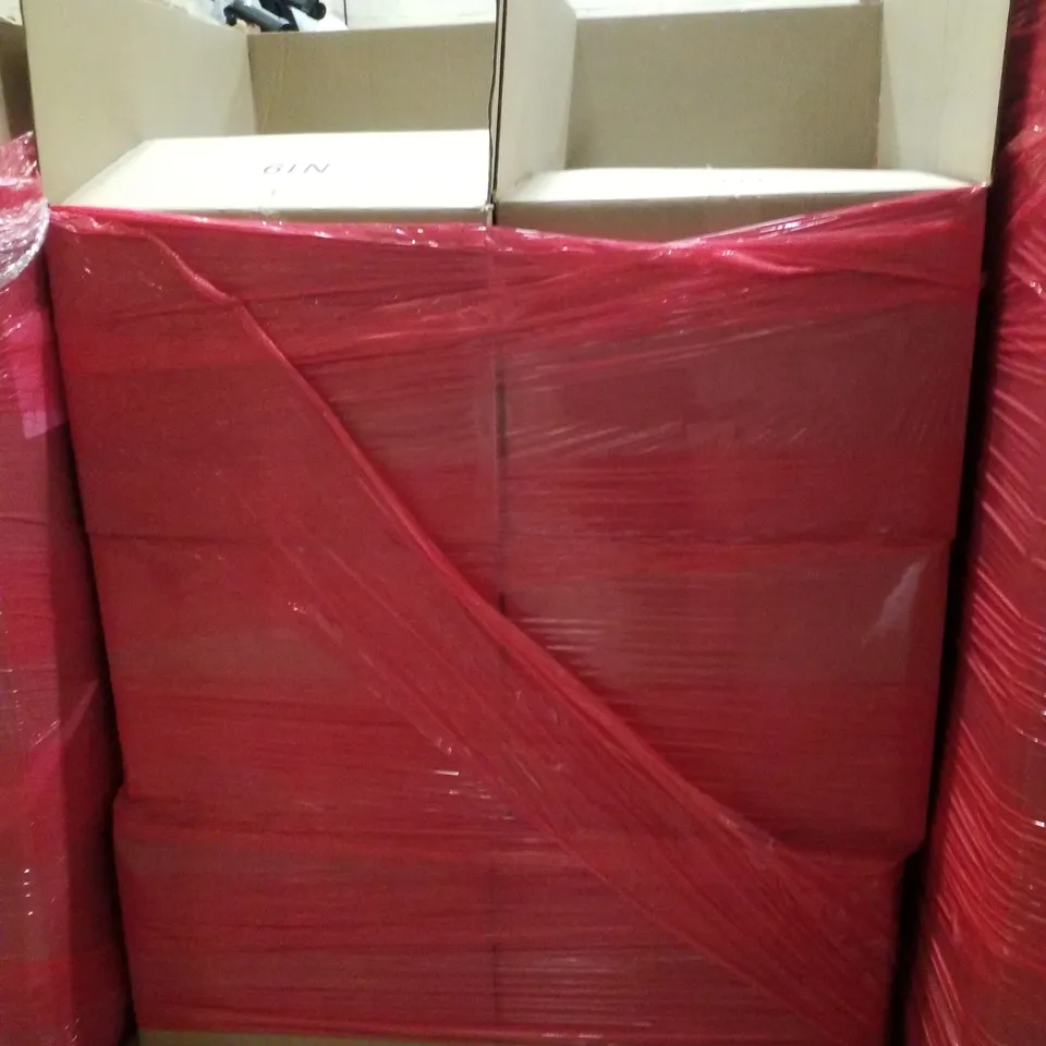 PALLET CONTAINING ASSORTED PRODUCTS INCLUDING AIR FRYER LINER, GINGER SPORTS DRINKS, SAFTEY FOOTWEAR & PET GROOMING BRUSH 