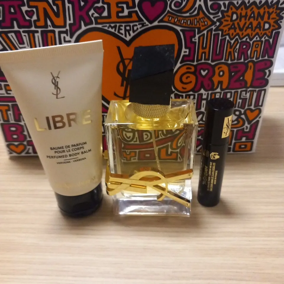 BOXED YVES SAINT LAURENT X TIMOTHY GOODMAN LIBRE GIFT SET