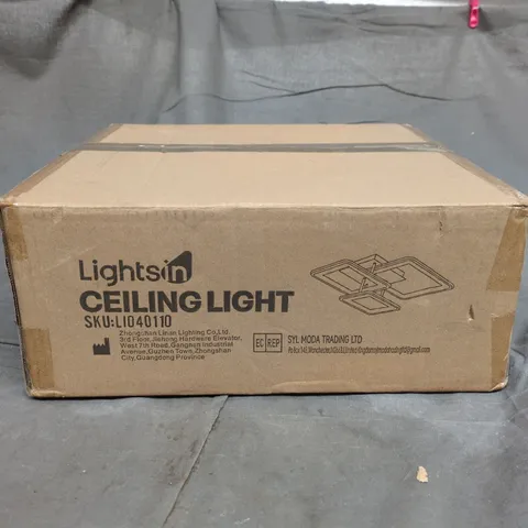 BOXED LIGHTSIN CEILING LIGHT (LI040110)