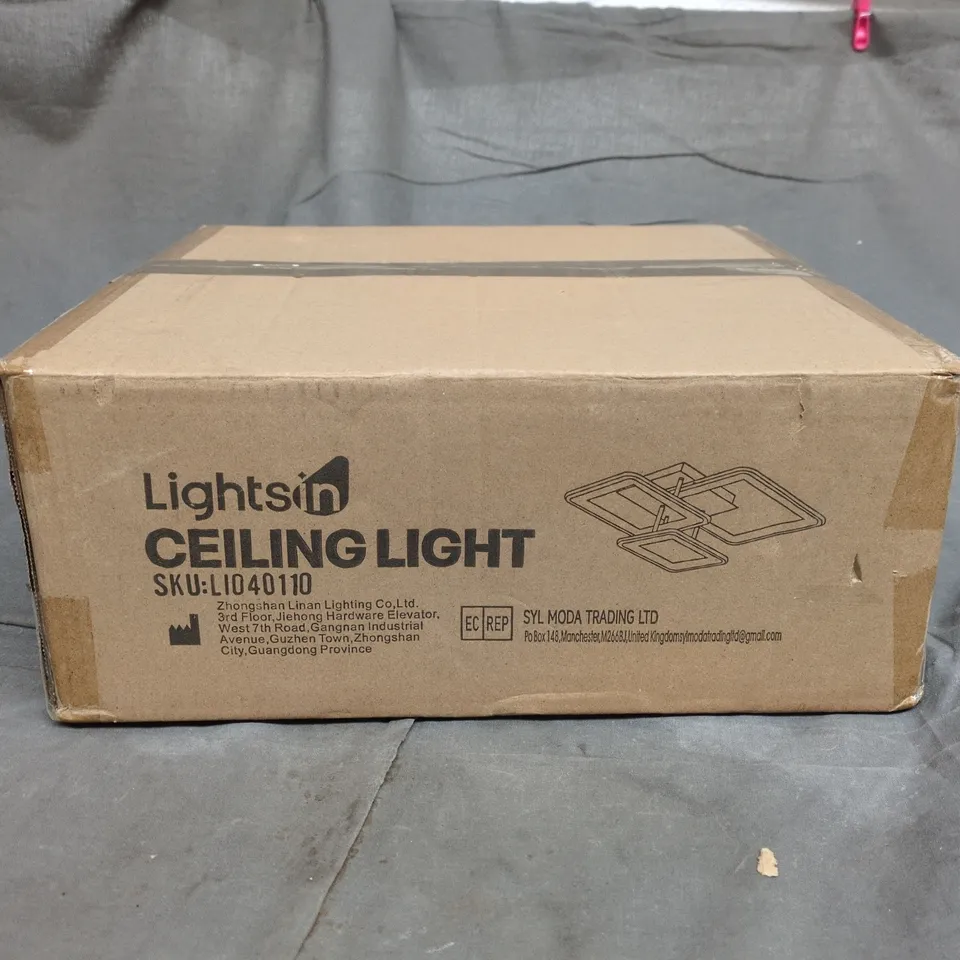 BOXED LIGHTSIN CEILING LIGHT (LI040110)