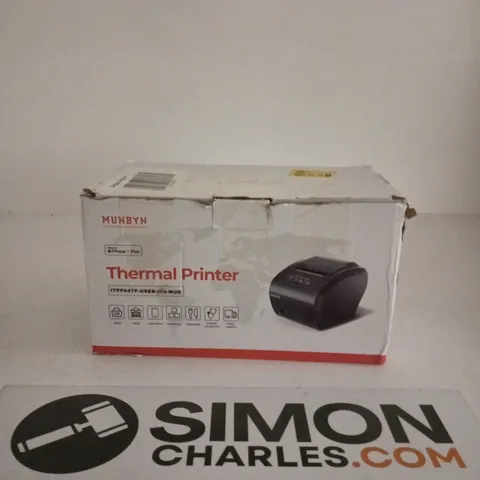 MUNBYN THERMAL PRINTER - USB - BOXED