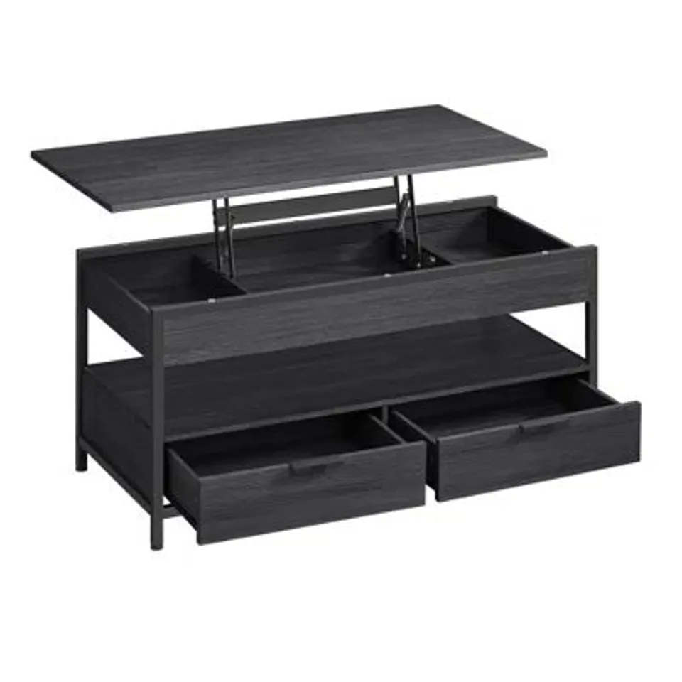 BOXED ALBERTH LIFT TOP COFFEE TABLE WITH STORAGE