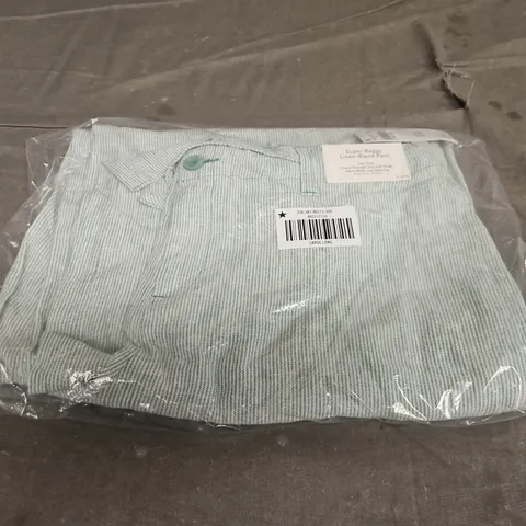 SEALED HOLLISTER SUPER BAGGY LINEN-BLEND PANT - LARGE LONG 