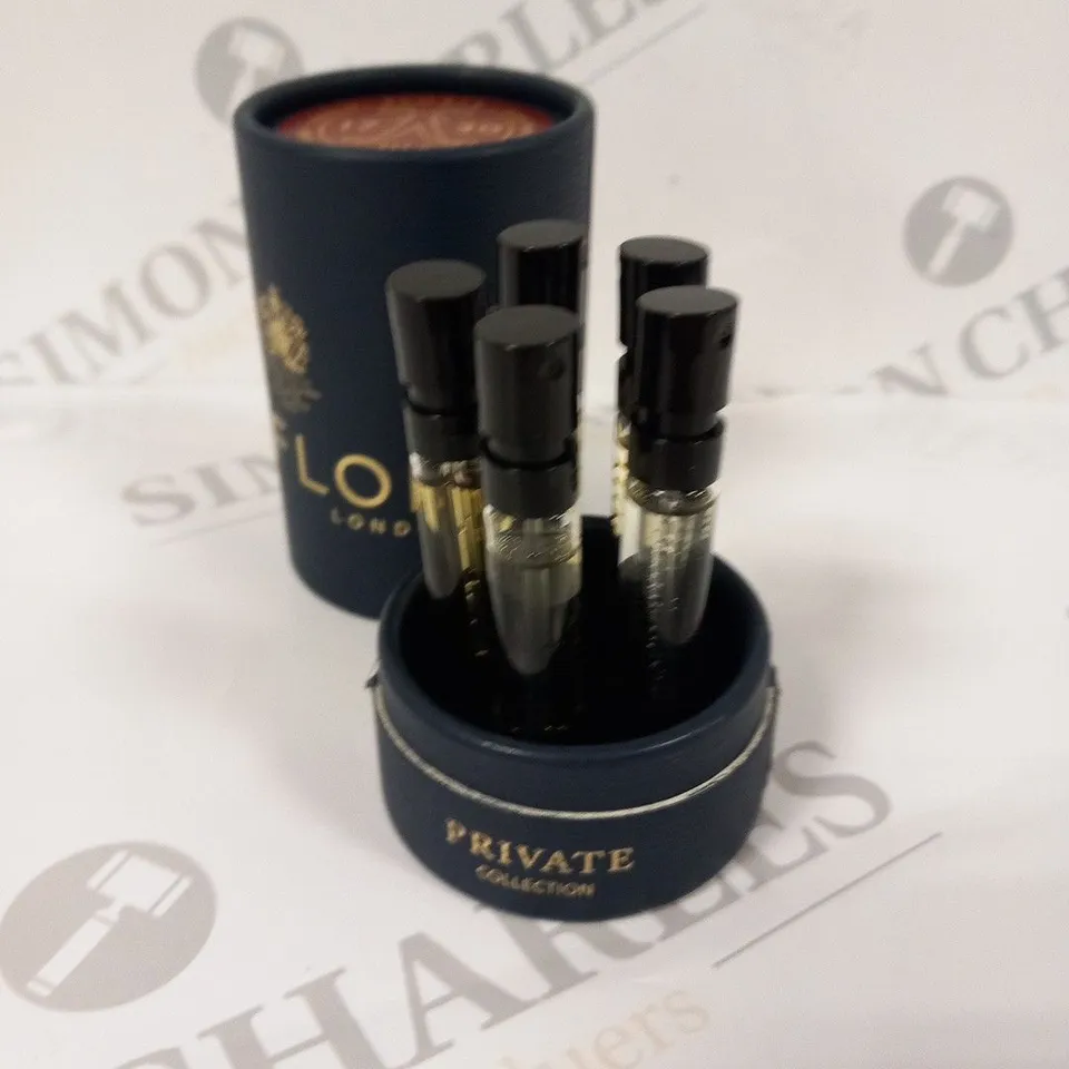 BOXED FLORIS LONDON PROVATE COLLECTION 5 X 2ML