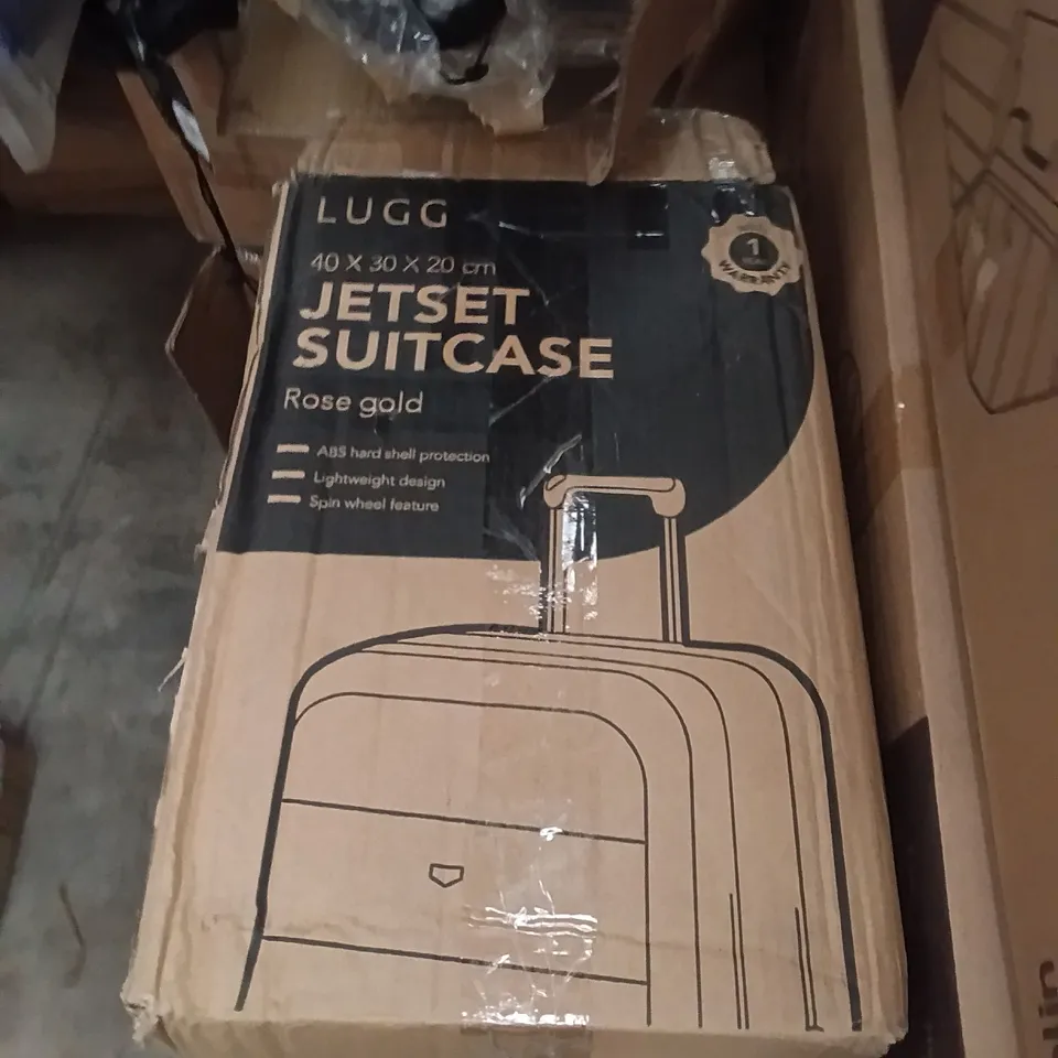 BOXED LUGG TRAVEL SUITCASE