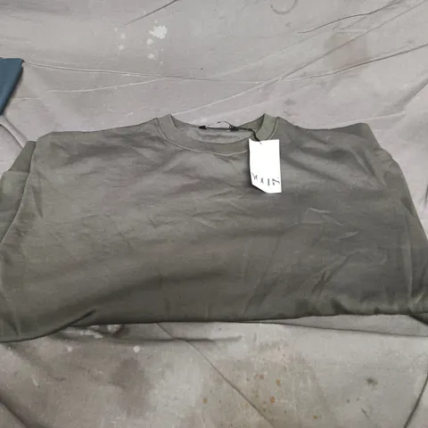 YOURS GREY CREWNECK SWEATSHIRT – UK 32-34 (EU 50-52)