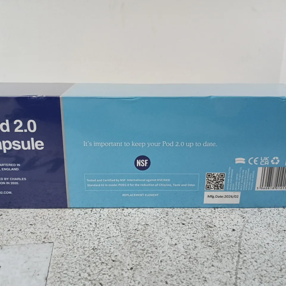 WATER2 POD 2.0 CAPSULE REPLACEMENT CARTRIDGE