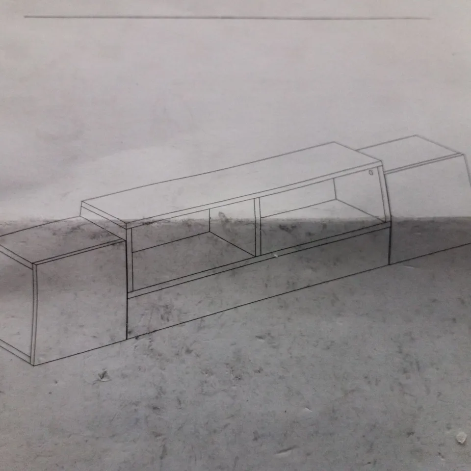 BOXED TV STAND FOR TVS UP TO 65" (1 BOX)