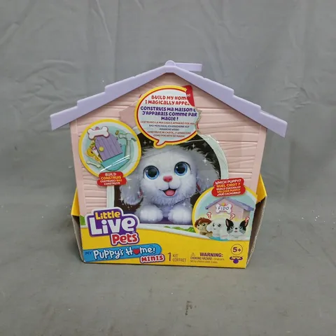 LITTLE LIVE PETS - MY PUPPY'S HOME MINIS