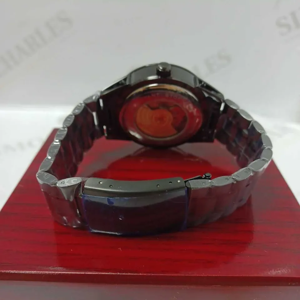 STOCKWELL SUN DIAL AUTOMATIC BRACELET STRAP WRISTWATCH 