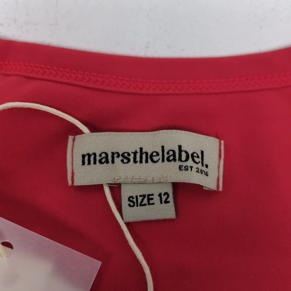 MARSTHELABEL WOMEN'S TOP - PINK, UK 12