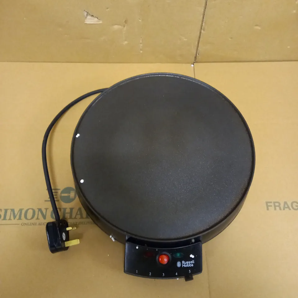 RUSSELL HOBBS FIESTA CREPE AND PANCAKE MAKER