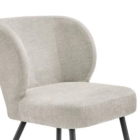 BOXED DUSK MABEL SET OF 2 DINING CHAIRS - LINEN NATURAL